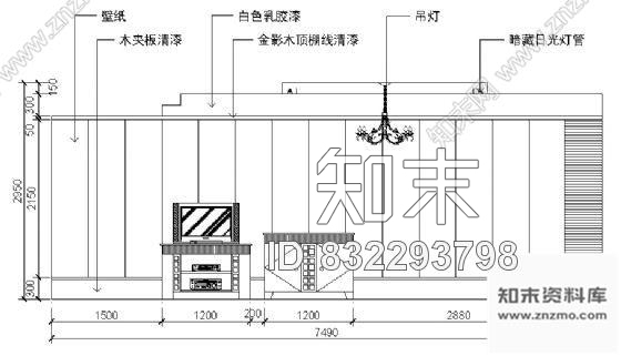 图块/节点餐厅包间立面cad施工图下载【ID:832293798】