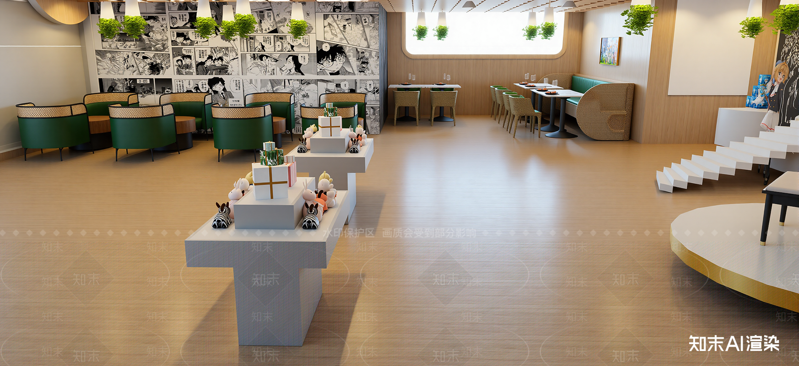 日式玩具礼品店SU模型下载【ID:1222189910】