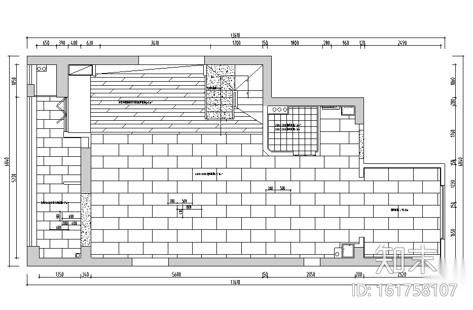 和美家现代二层住宅设计施工图（附效果图）cad施工图下载【ID:161758107】