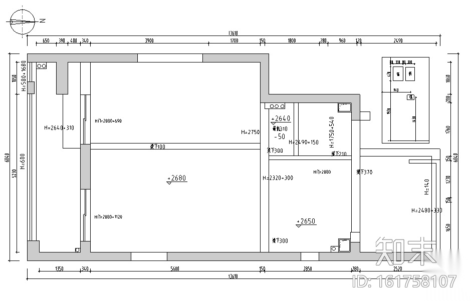 和美家现代二层住宅设计施工图（附效果图）cad施工图下载【ID:161758107】