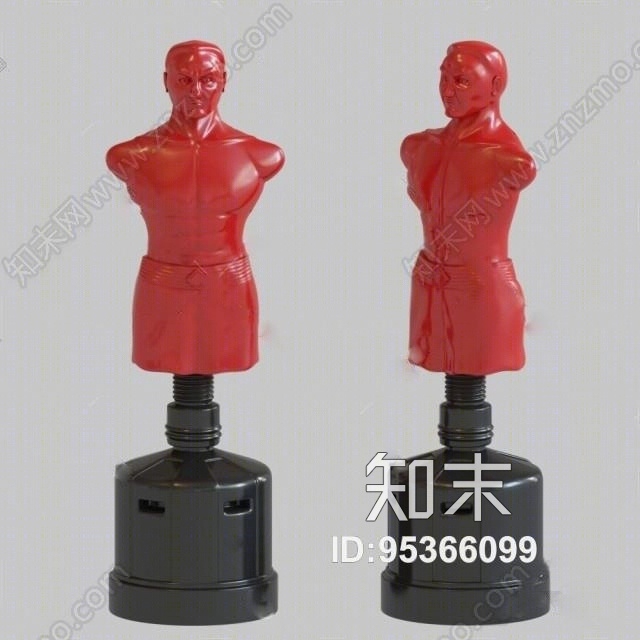 拳击靶子3D模型下载【ID:95366099】