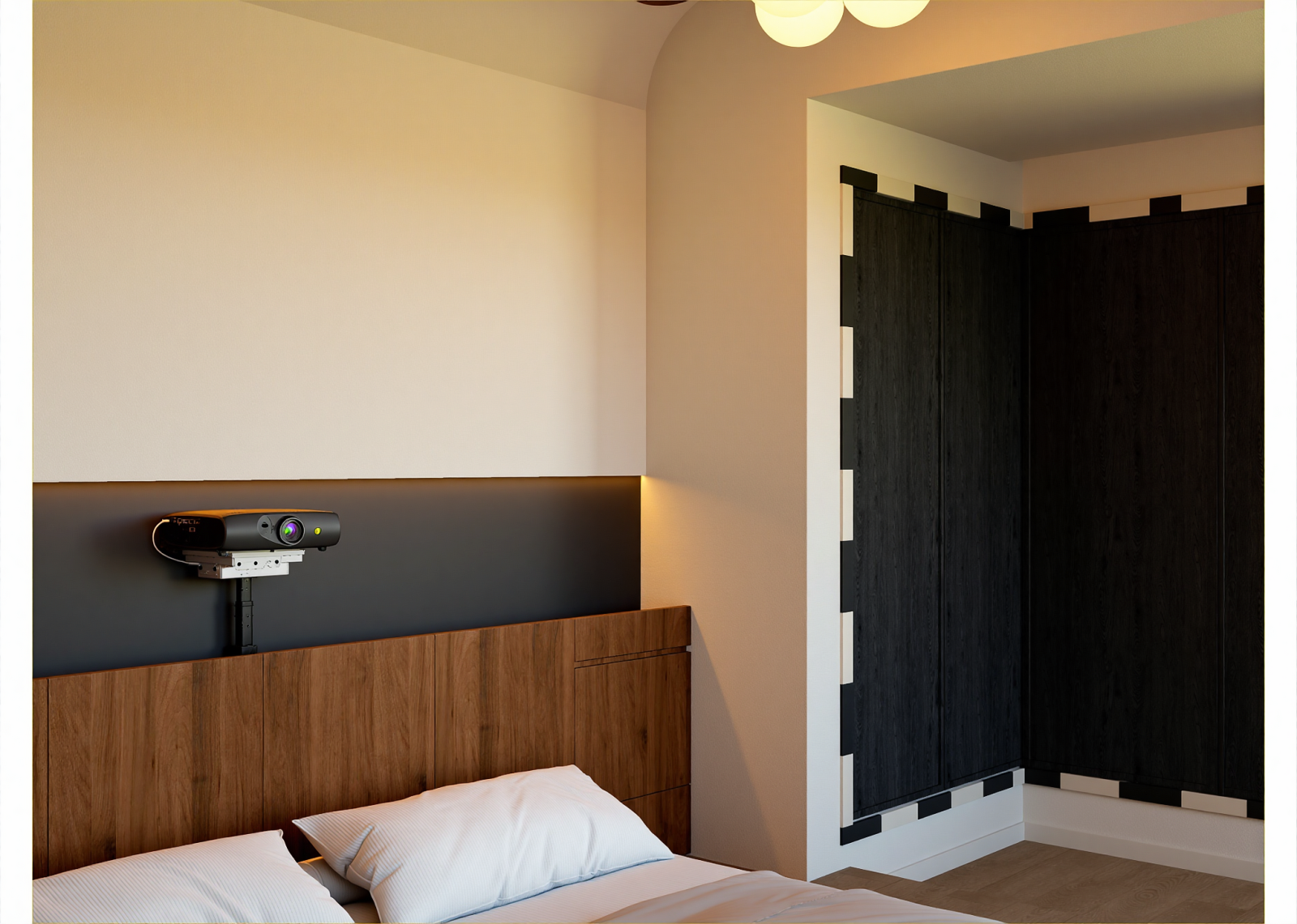 美式酒店客房3D模型下载【ID:1215192915】