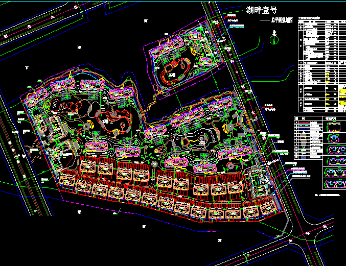 湖畔壹号建筑施工图（含多栋楼图纸）施工图下载【ID:149737192】