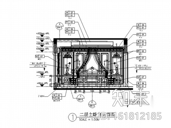 [温州]两层别墅欧式风格室内设计施工图（含效果图）cad施工图下载【ID:161812185】