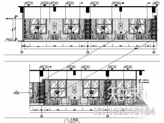 [北京]知名企业现代汽车培训服务中心室内装修施工图（...施工图下载【ID:166010184】