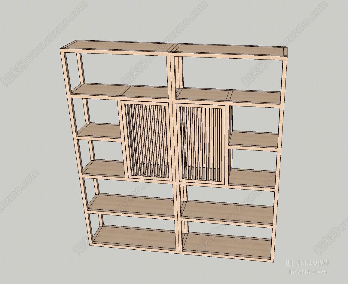 博古架SU模型下载【ID:241860025】