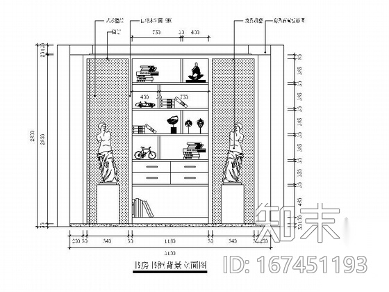 [扬州]某时尚大三居CAD室内装修图cad施工图下载【ID:167451193】