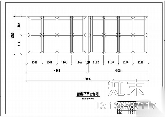 某住宅楼铝板幕墙、玻璃幕墙、玻璃雨蓬工程设计图(含计...cad施工图下载【ID:166587117】