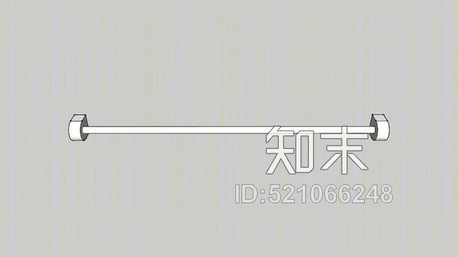浴室毛巾架SU模型下载【ID:521066248】