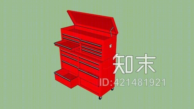 车库工具箱SU模型下载【ID:421481921】