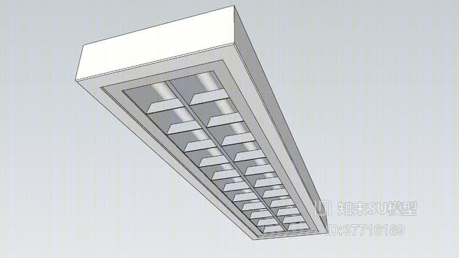 日光灯SU模型下载【ID:37716189】