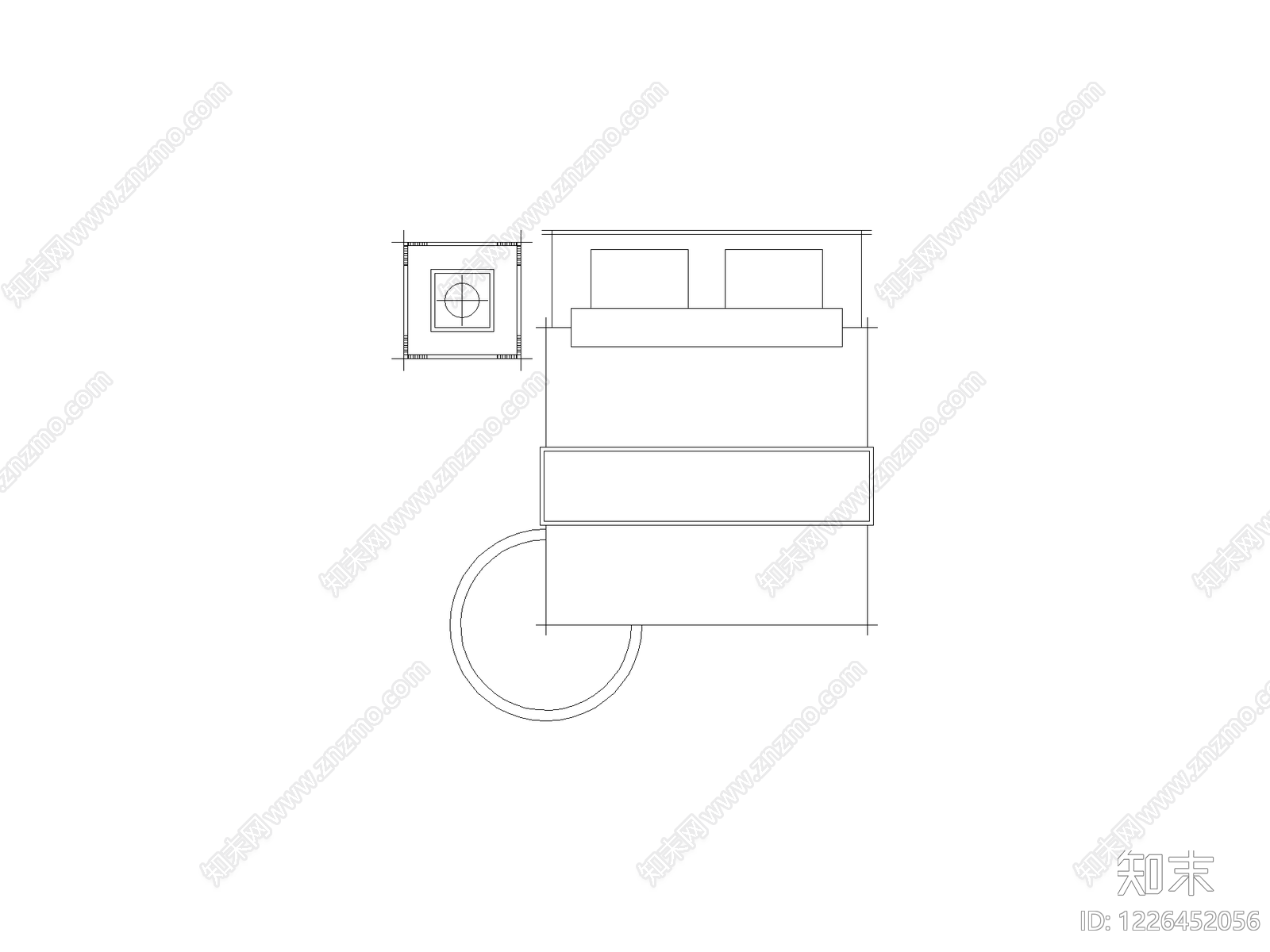 室内设计平面动态图cad施工图下载【ID:1226452056】