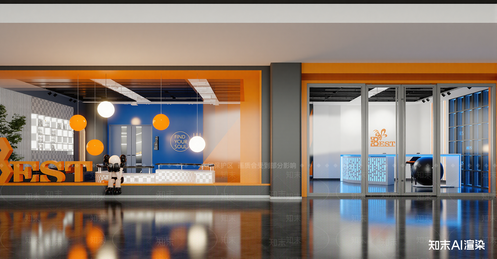 现代健身房3D模型下载【ID:1213958166】