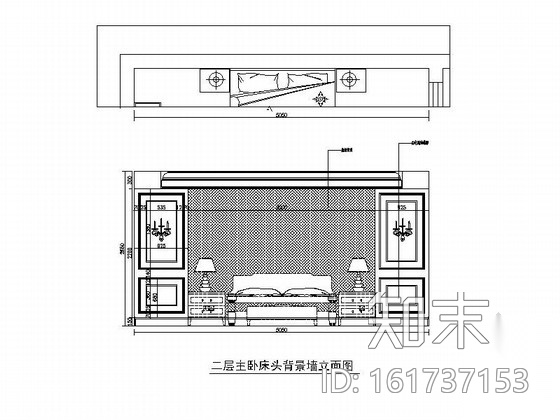 [北京]古典欧式双层别墅室内装修图（含效果）cad施工图下载【ID:161737153】