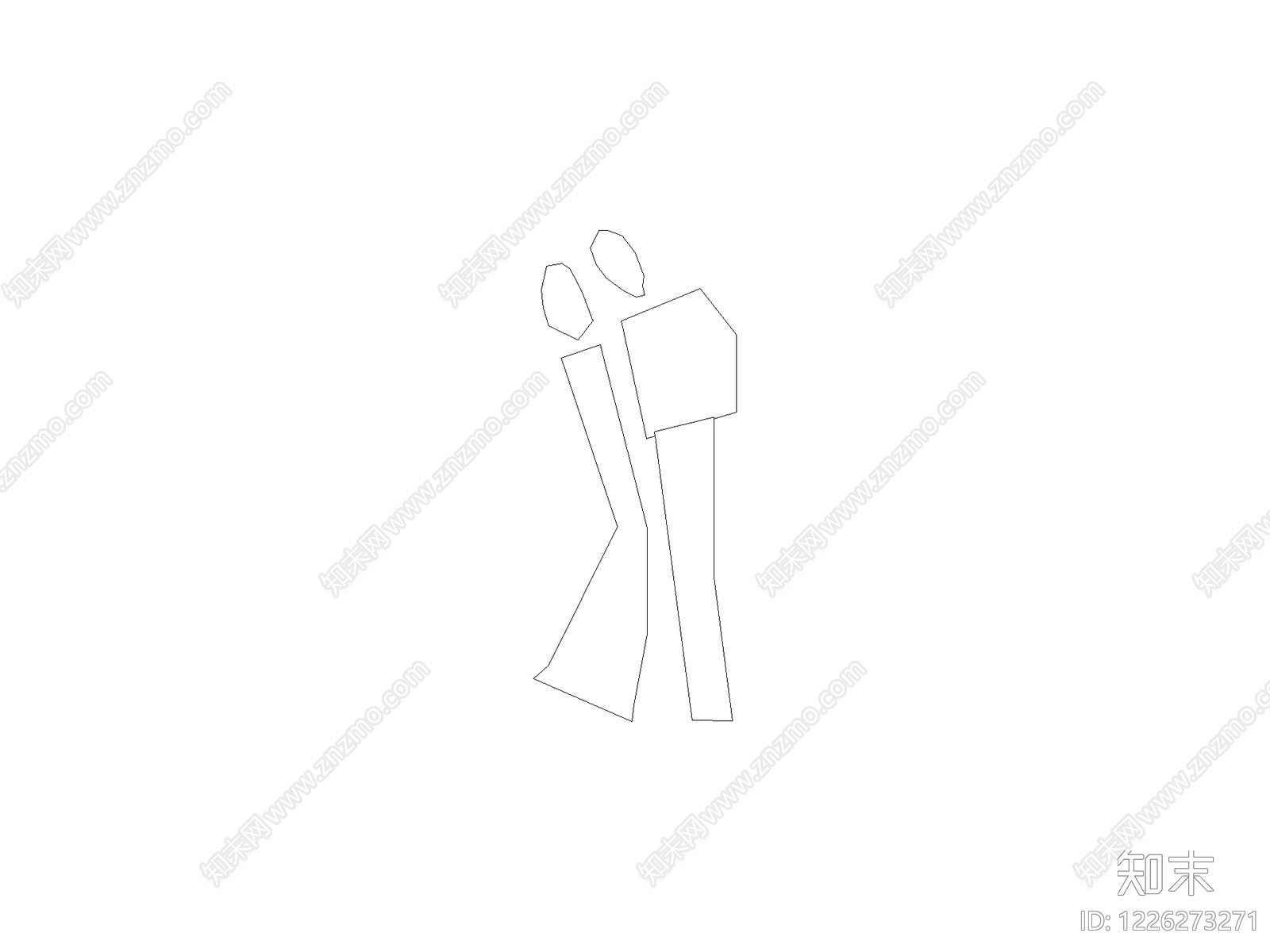 人物CAD图纸