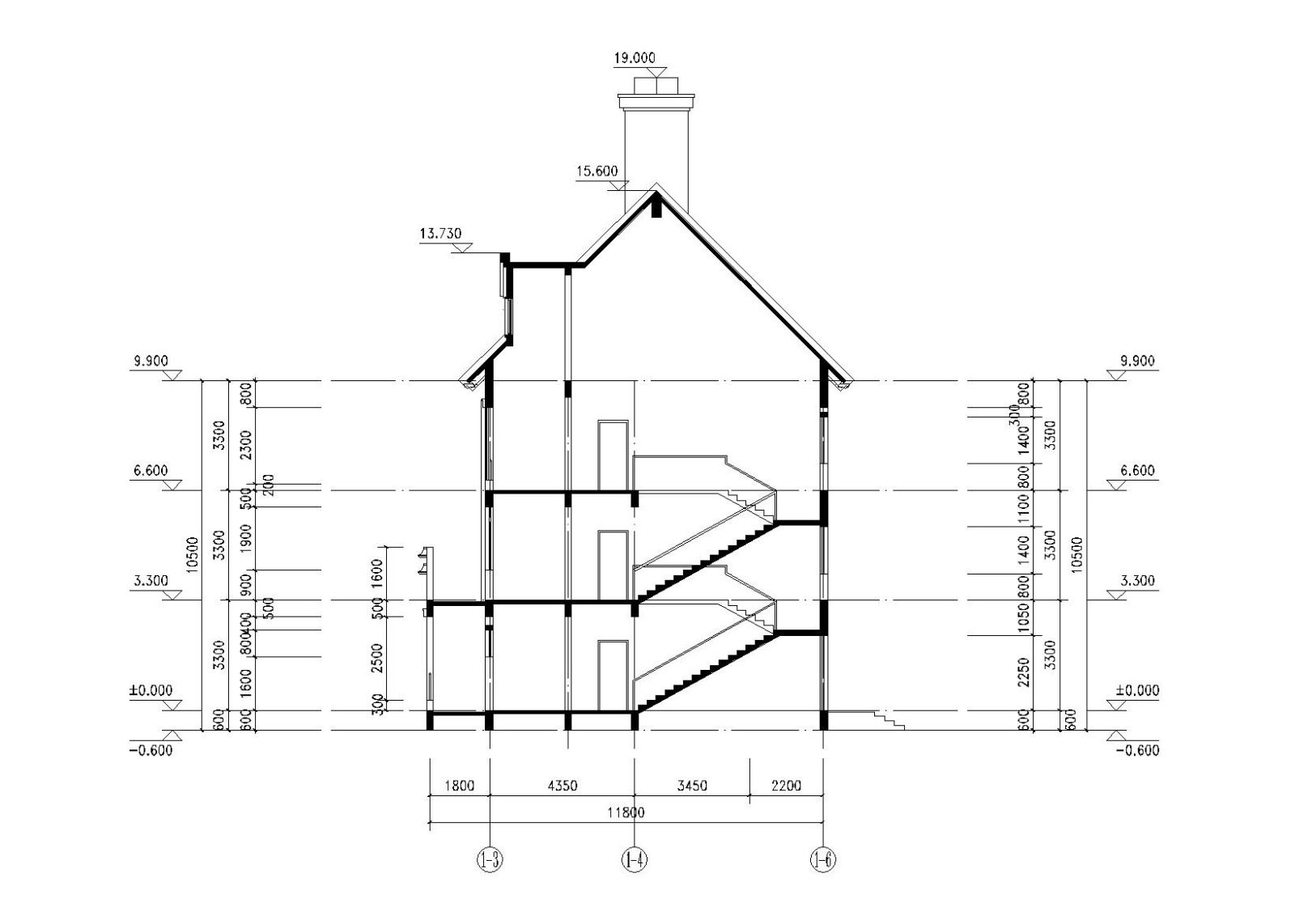 [湖北]武汉合嘉幼儿园建筑施工图(CAD+效果图)施工图下载【ID:151546121】