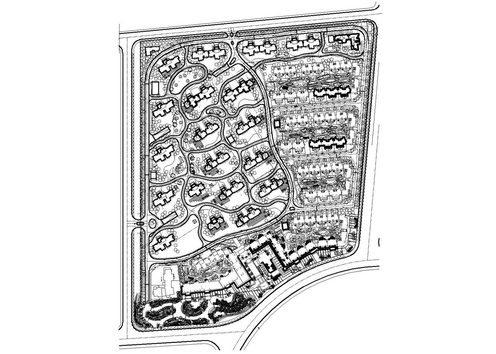 [湖北]武汉合嘉幼儿园建筑施工图(CAD+效果图)施工图下载【ID:151546121】