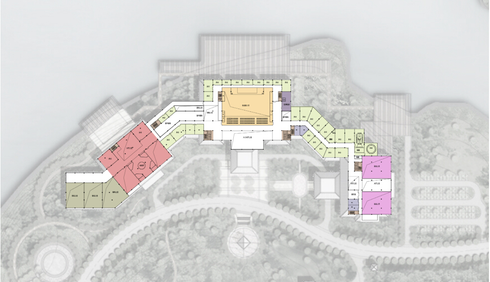 [辽宁]新中式国际宾馆项目建筑文本（含酒店、会议等功能...cad施工图下载【ID:151653133】