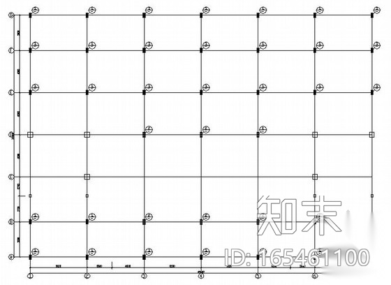 商务大厦屋顶钢结构加层结构施工图cad施工图下载【ID:165461100】