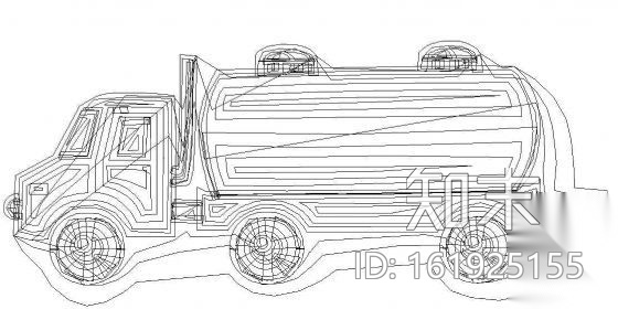 油罐车图块1cad施工图下载【ID:161925155】