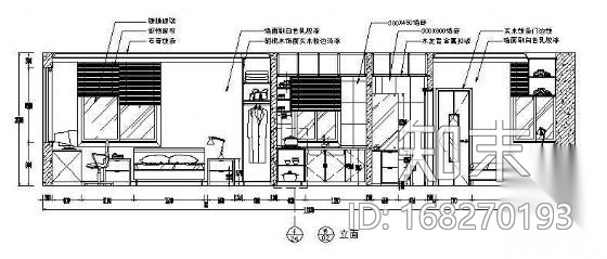 某大厦酒店装修施工图cad施工图下载【ID:168270193】