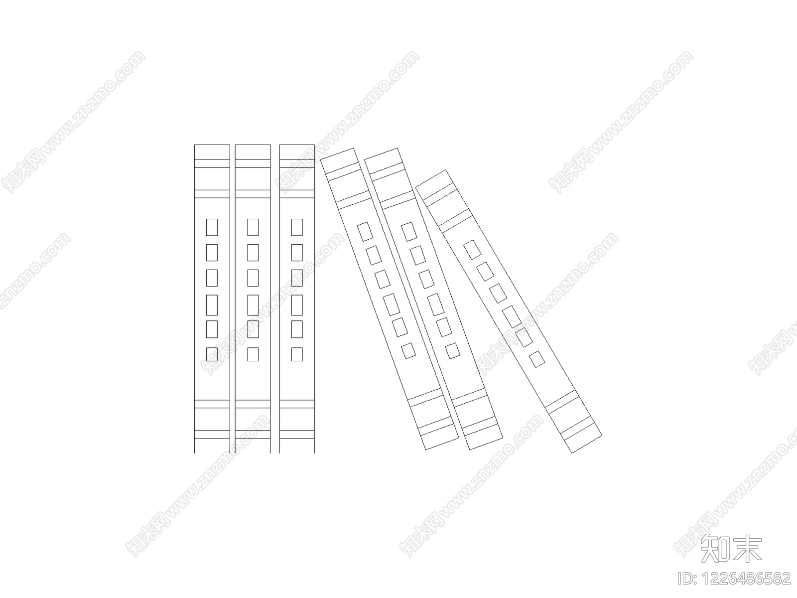 开关插座CAD图纸