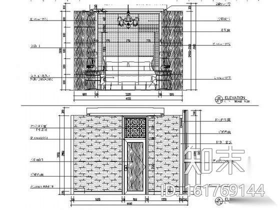 [邯郸]历史名城典雅高档新中式风格茶楼装修施工图cad施工图下载【ID:161769144】