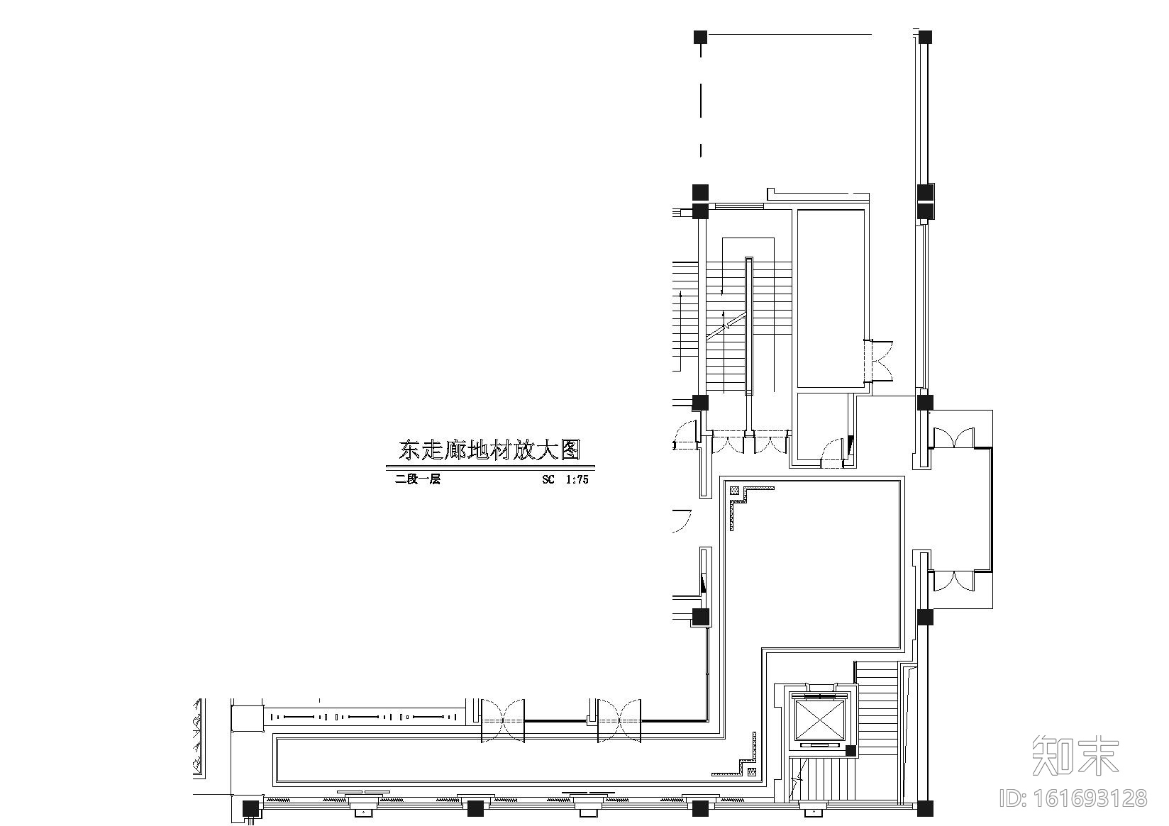 [河南]平顶山建国迎宾馆CAD施工图+效果图cad施工图下载【ID:161693128】
