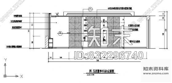 图块/节点办公室cad施工图下载【ID:832296740】