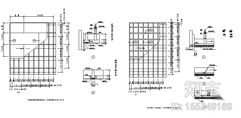 200个施工图库cad节点图详图施工图下载【ID:166349189】