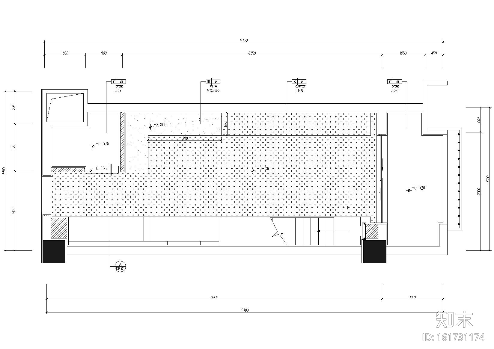 [贵阳]俊发loft办公室装饰施工图+实景拍摄cad施工图下载【ID:161731174】