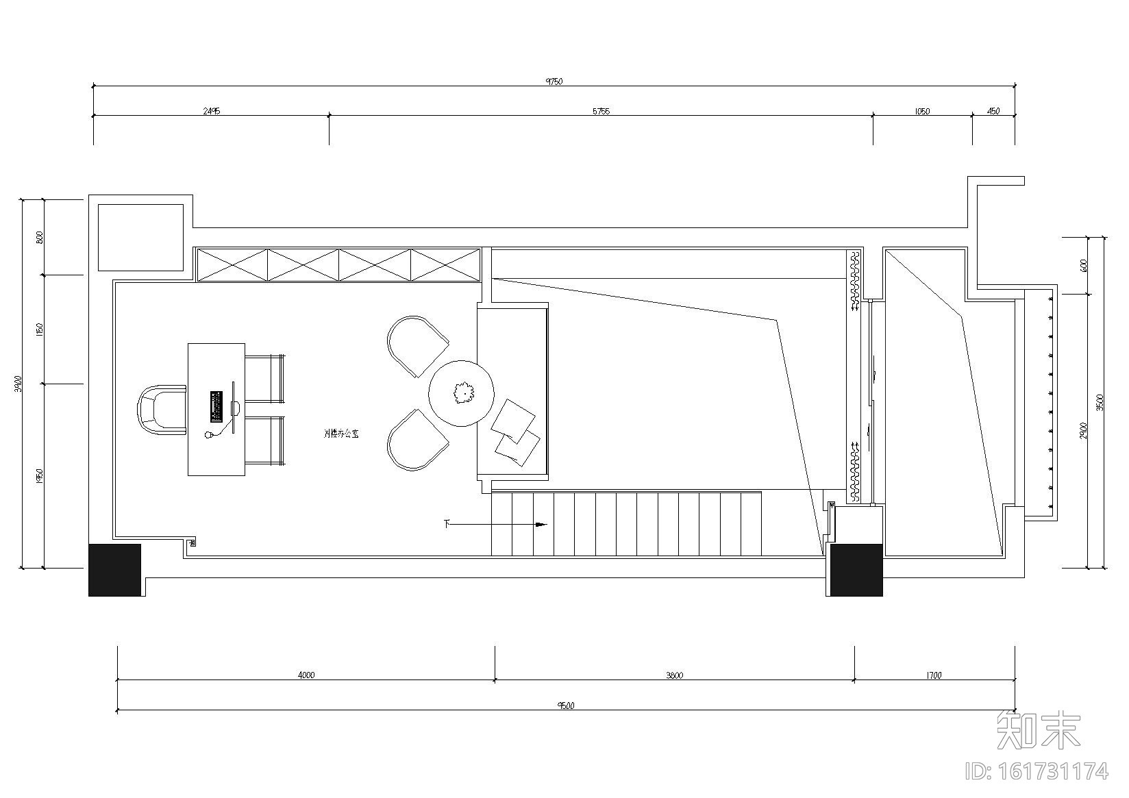 [贵阳]俊发loft办公室装饰施工图+实景拍摄cad施工图下载【ID:161731174】