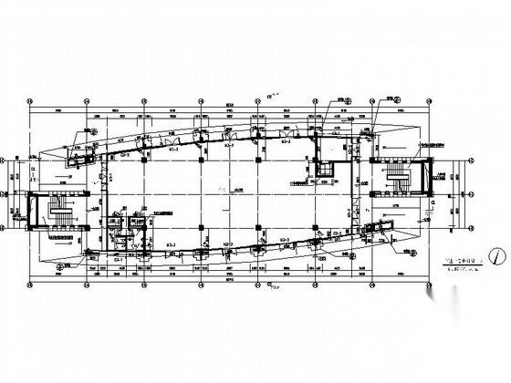 [郑州]某三层小型商业楼建筑方案图施工图下载【ID:166804175】