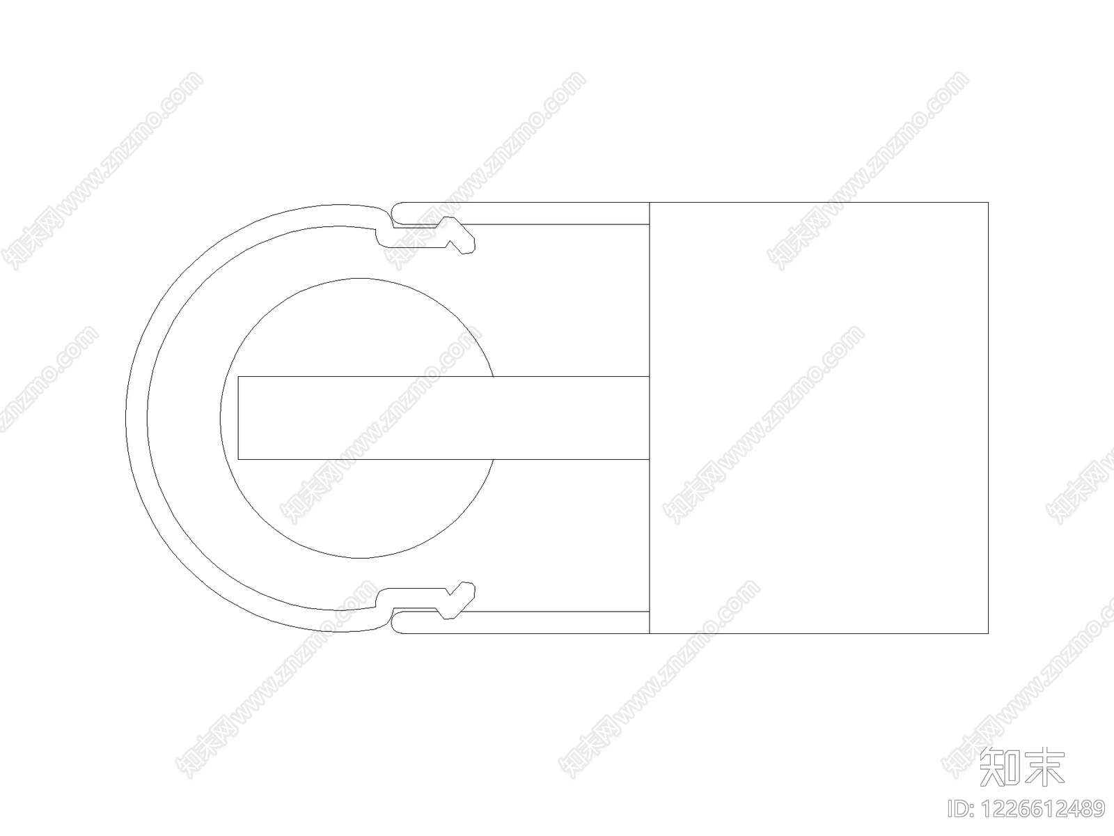 柜子cad施工图下载【ID:1226612489】