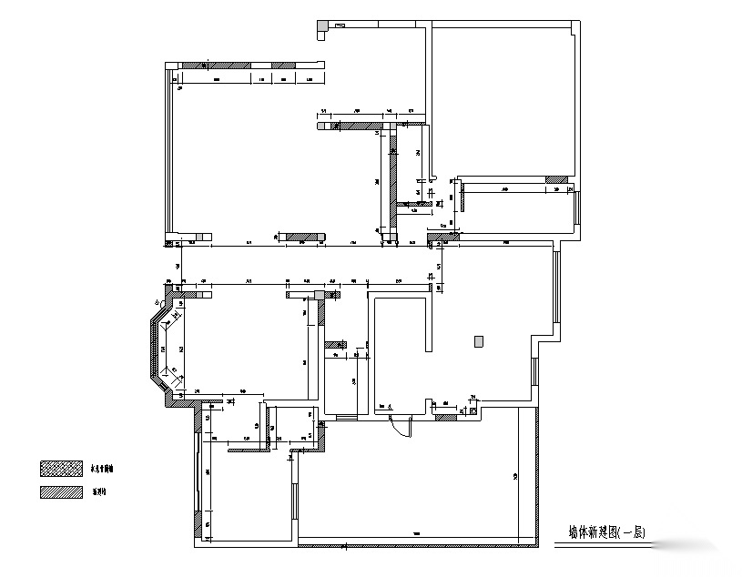 [江苏]浪漫法式风450平米独栋别墅设计施工图cad施工图下载【ID:160475139】