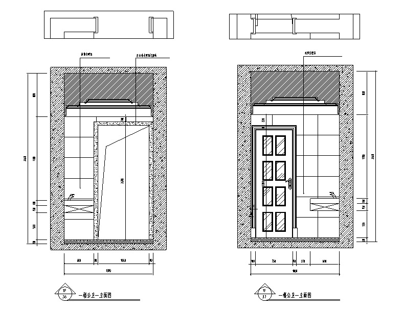 [江苏]浪漫法式风450平米独栋别墅设计施工图cad施工图下载【ID:160475139】