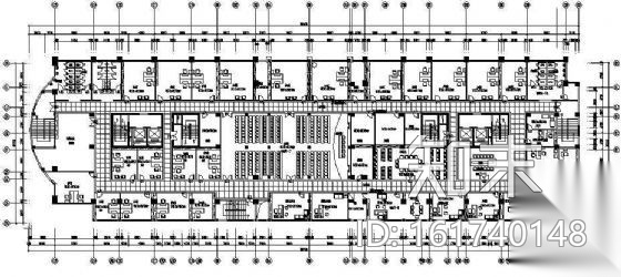 某税务局办公楼装修图施工图下载【ID:161740148】