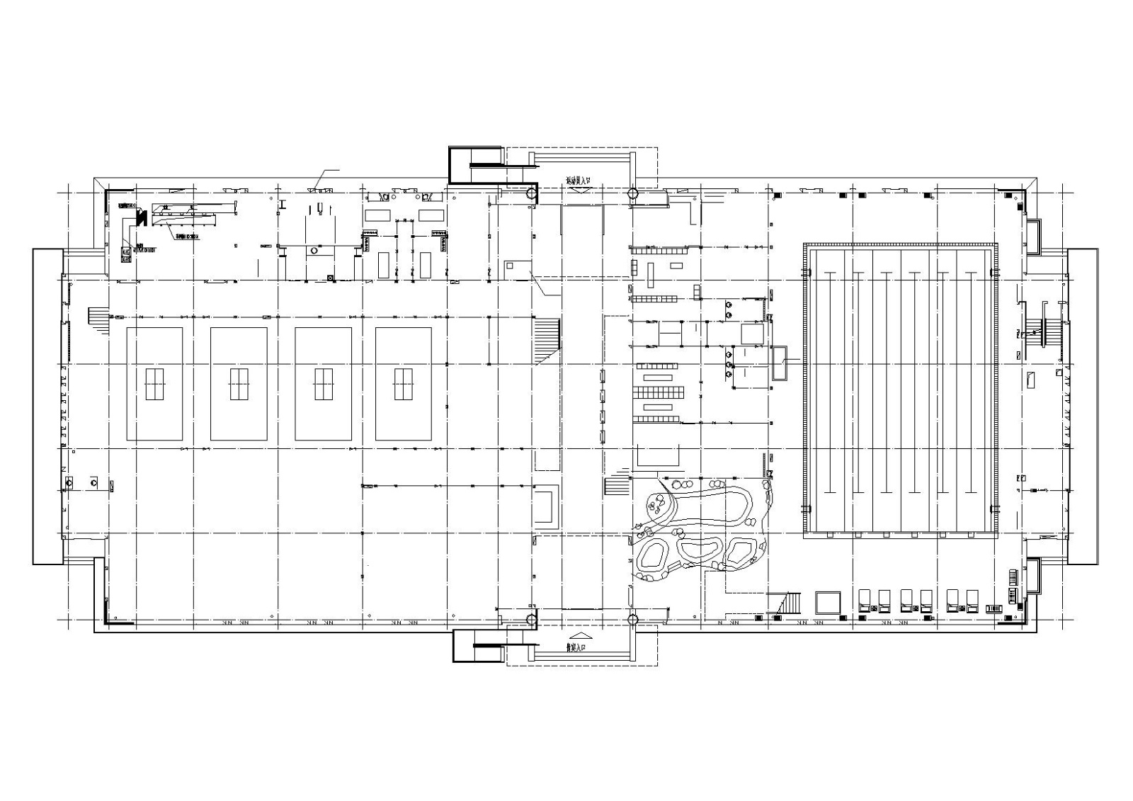 国家体育总局射击运动中心综训馆建筑施工图施工图下载