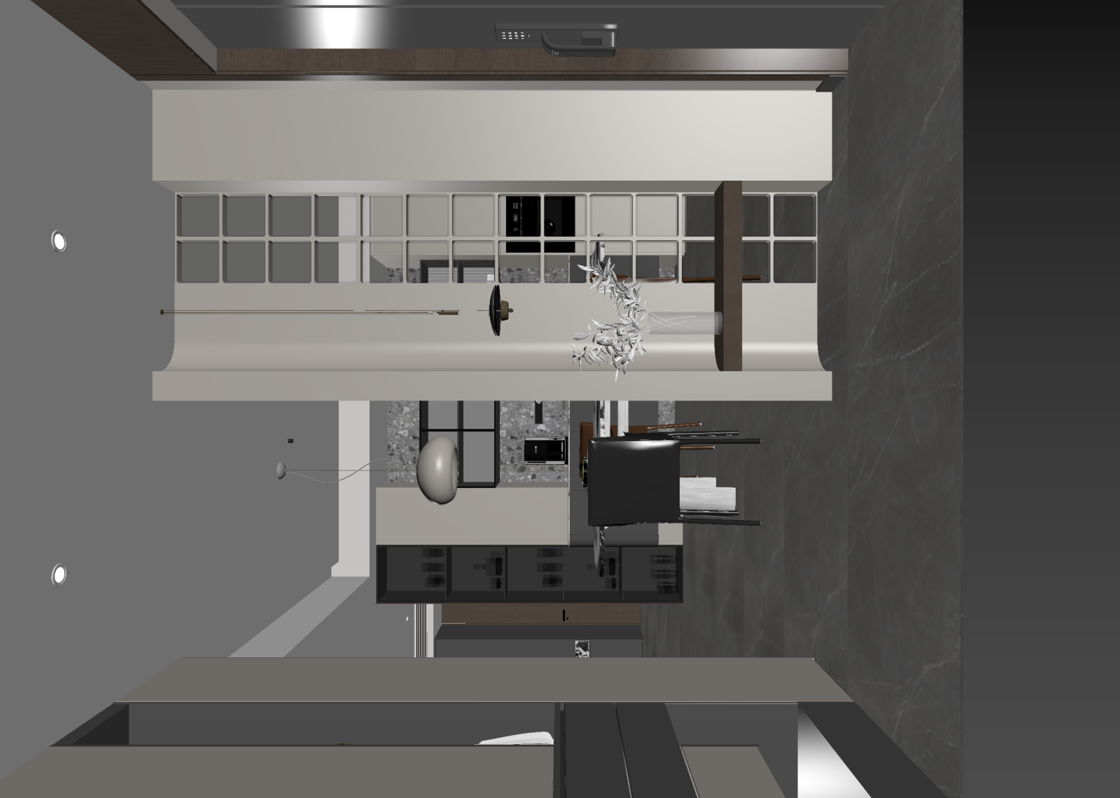 现代酒店大堂3D模型下载【ID:1215064835】