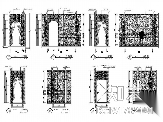 高级舒适现代风格SPA馆室内改建装饰设计施工图cad施工图下载【ID:161782121】