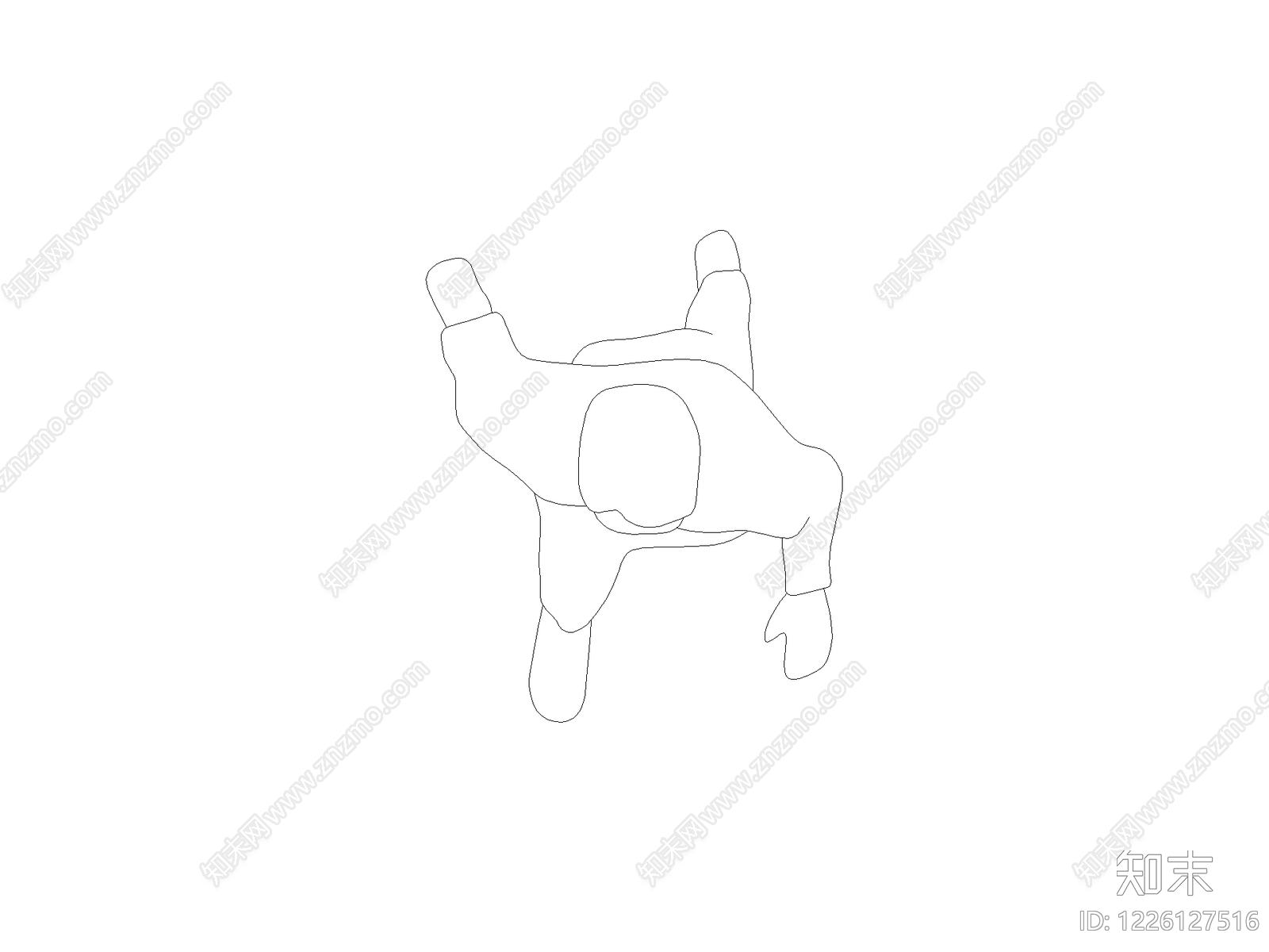 人物cad施工图下载【ID:1226127516】