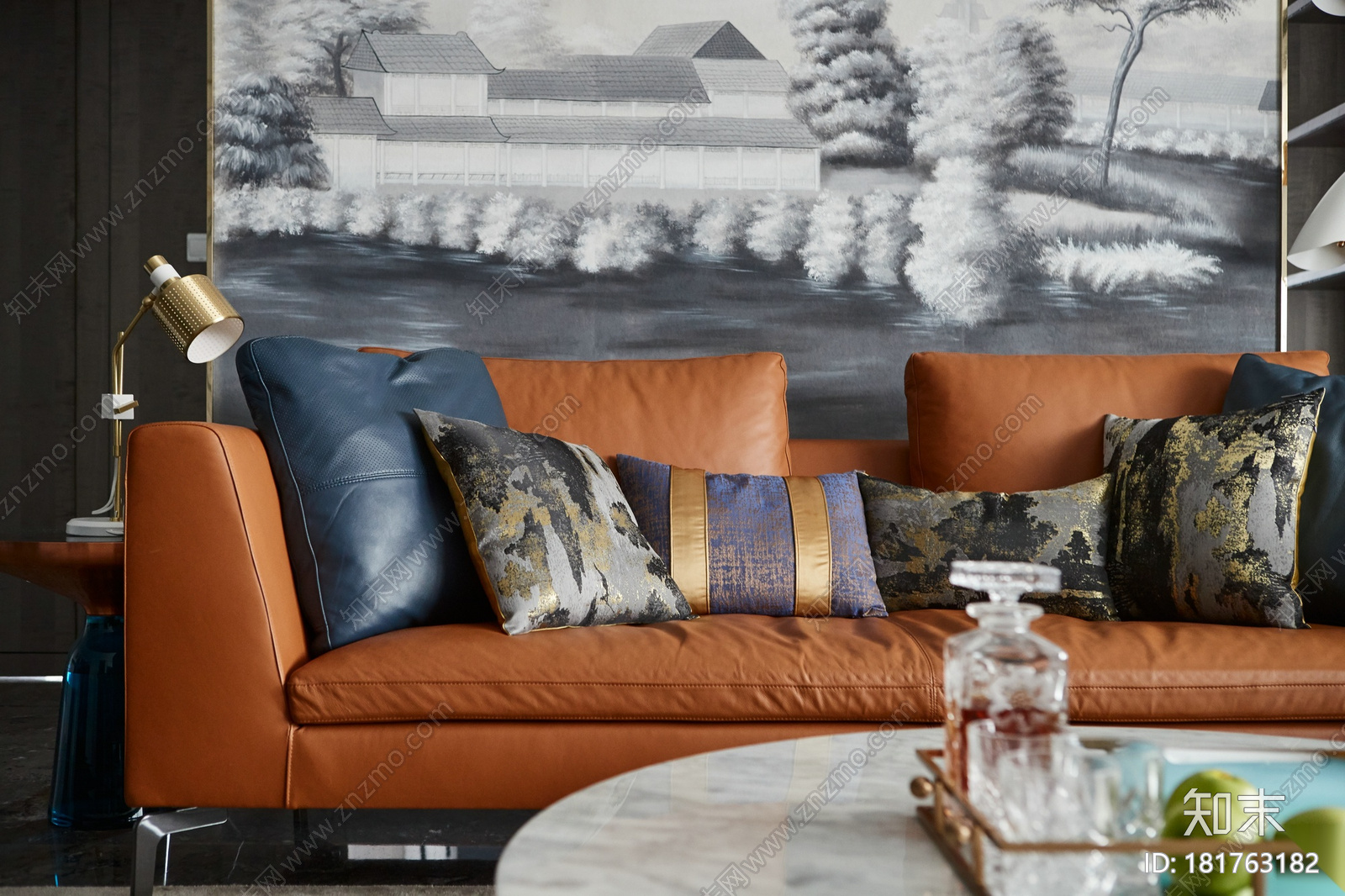 [杭州]顺发旺角城一期某户型设计施工图及效果图施工图下载【ID:181763182】