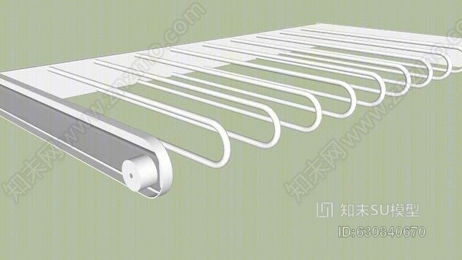 强力拉出裤袜68×34.4x5厘米白色SU模型下载【ID:630840670】