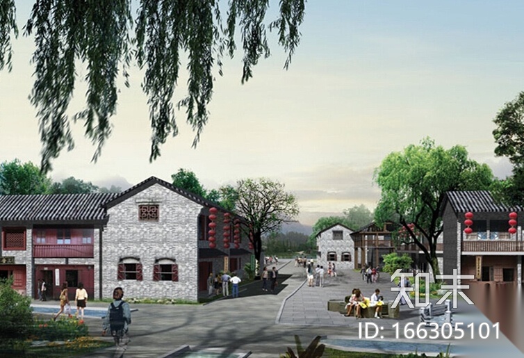 [陕西]咸阳城镇总体规划设计cad施工图下载【ID:166305101】