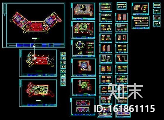 某桑拿装修图cad施工图下载【ID:161861115】