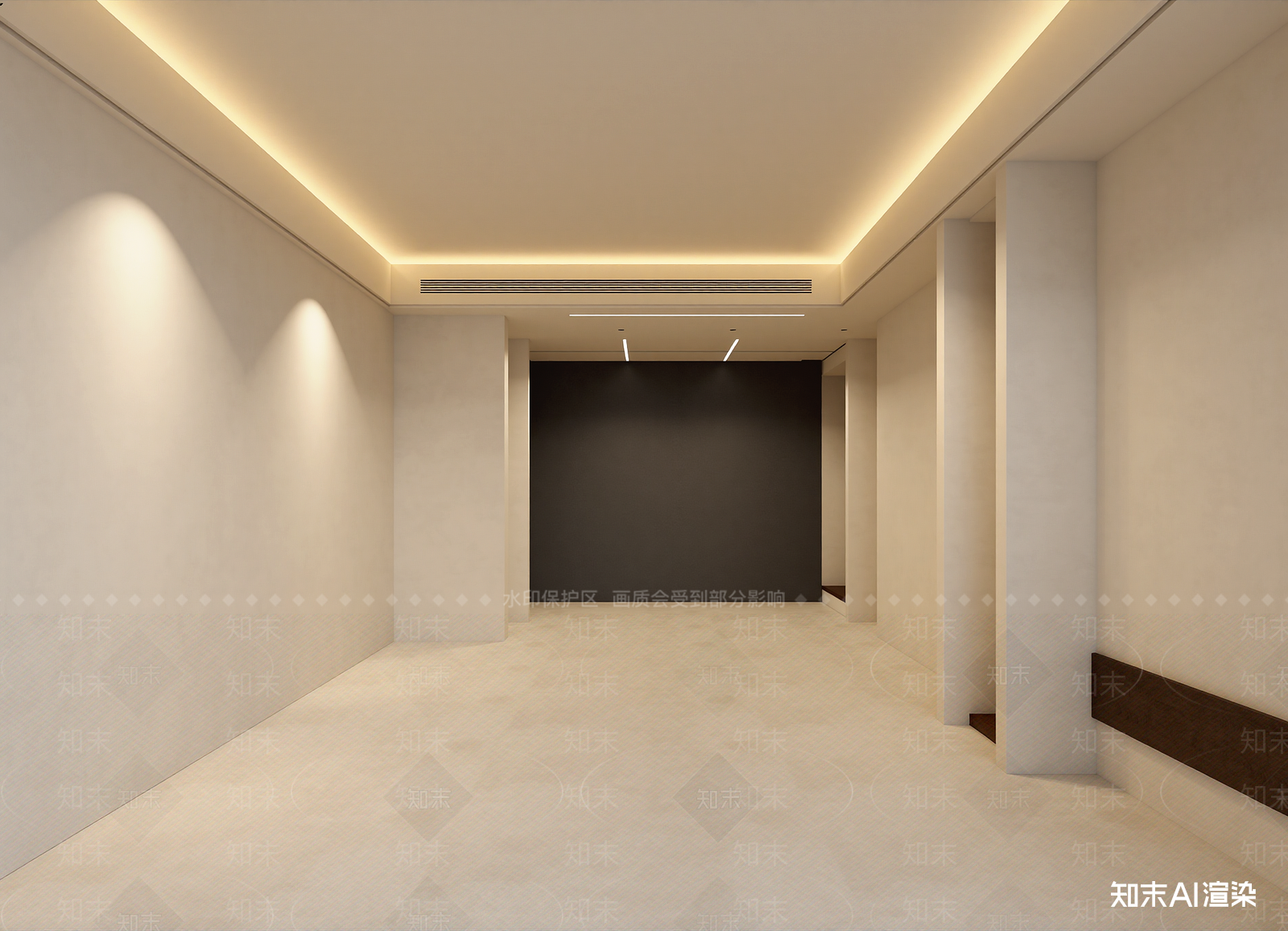 奶油走廊3D模型下载【ID:1215072655】