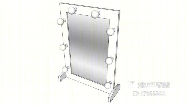 镜子SU模型下载【ID:47655500】