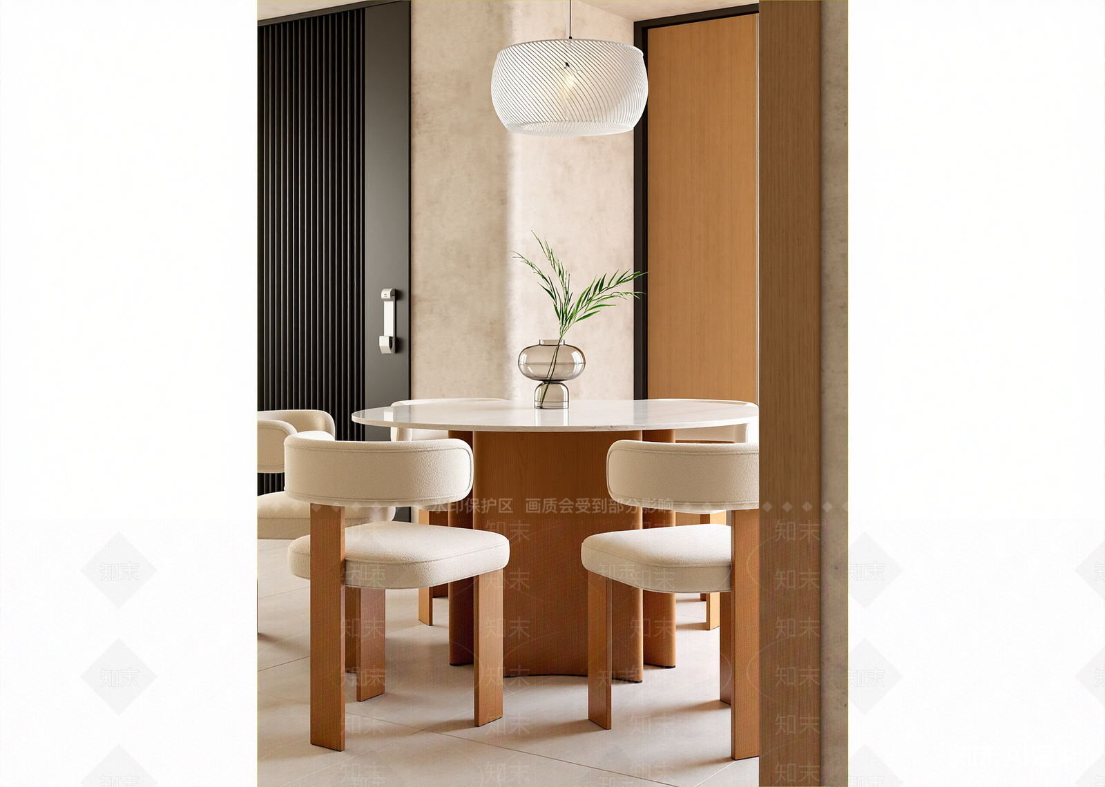 奶油咖啡厅3D模型下载【ID:1215118834】