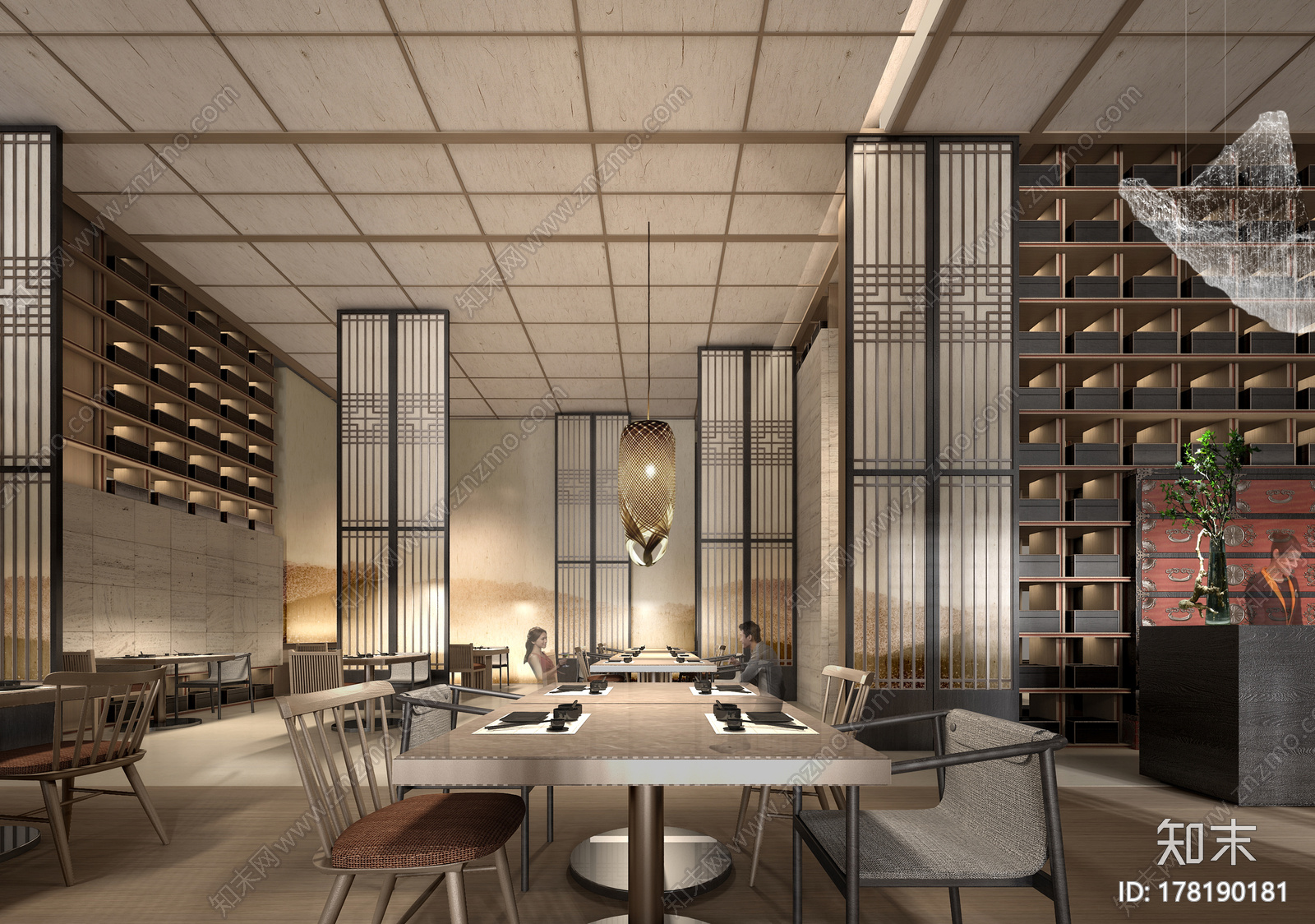 台湾礁溪远雄悦来六星大饭店|走道施工图+物料书+景观方案cad施工图下载【ID:178190181】