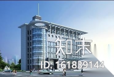 工商银行办公楼设计方案（含效果）cad施工图下载【ID:161839144】